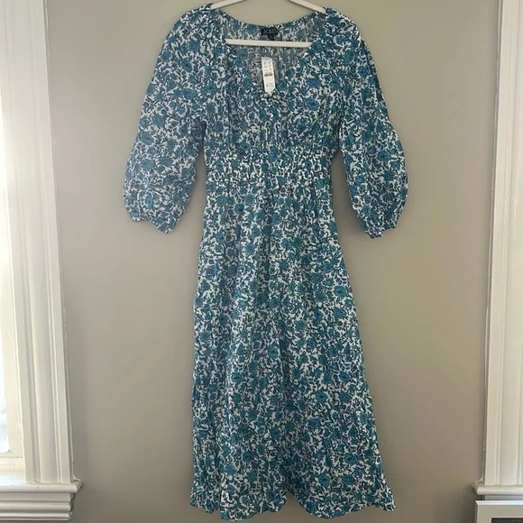 j crew blue floral dress Colette CL5105 Long Formal Fitted Prom Mermaid Dress – The Dress Outlet main image 0